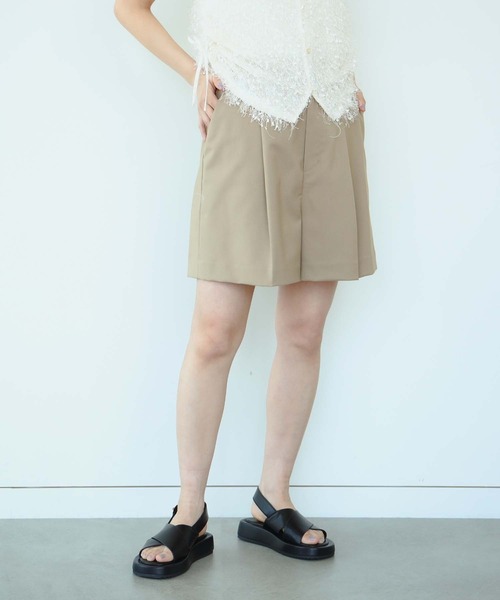 【セール】Ray BEAMS / 1タック ショートパンツ（その他パンツ）｜Ray BEAMS（レイビームス）