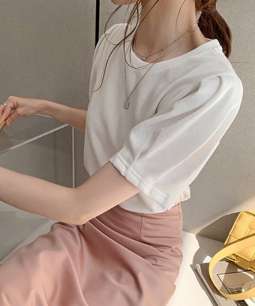 Miniministore(ミニミニストア)の「Tシャツ レディーストップス 半袖(Tシャツ/カットソー・レディース・ブラック/ホワイト・M)」の15枚目の写真