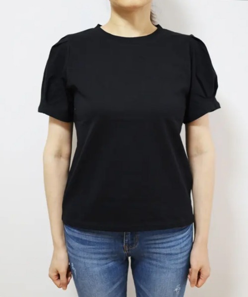 Miniministore(ミニミニストア)の「Tシャツ レディーストップス 半袖(Tシャツ/カットソー・レディース・ブラック/ホワイト・M)」の5枚目の写真
