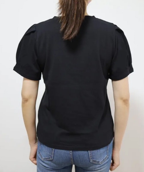Miniministore(ミニミニストア)の「Tシャツ レディーストップス 半袖(Tシャツ/カットソー・レディース・ブラック/ホワイト・M)」の6枚目の写真