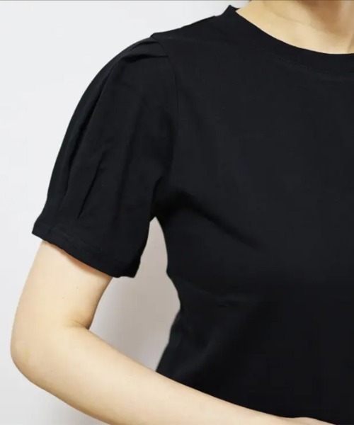 Miniministore(ミニミニストア)の「Tシャツ レディーストップス 半袖(Tシャツ/カットソー・レディース・ブラック/ホワイト・M)」の7枚目の写真