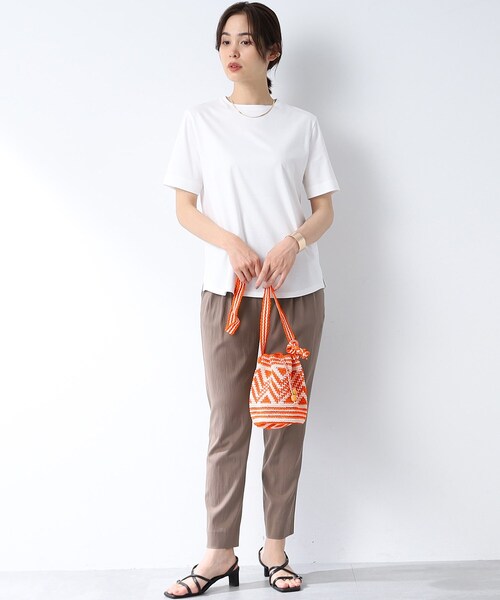 GALLEST(ギャレスト)の「Unique Batik キャリーオール スモールバッグ(ショルダーバッグ・レディース・ブラウン系/ライトブルー/オレンジ・00)」の15枚目の写真