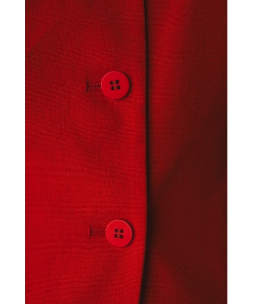 STYLEMIXER（スタイルミキサー）の「リネンミックスカーブネックベスト（ベスト・レディース・ブラック/レッド/ホワイト系その他・FREE）」の10枚目の写真