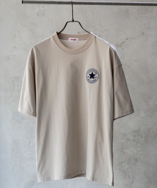 CONVERSE(コンバース)の「CONVERSE COOLMAX ワンポイント刺繍Tee(Tシャツ/カットソー・メンズ・グレー/ブラック/ネイビー/ホワイト・M/L/XL)」の3枚目の写真