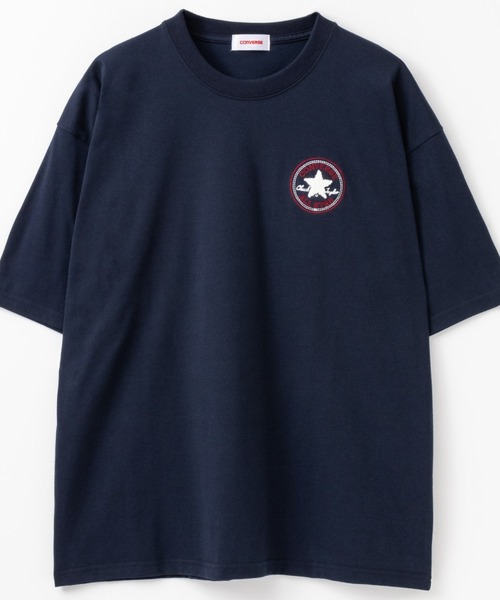 【 】送料・関税込★インスティチュショナルロゴ半袖 ロゴス LOGOS ワンポイント刺繍 半袖 Tシャツ レディース メンズ
