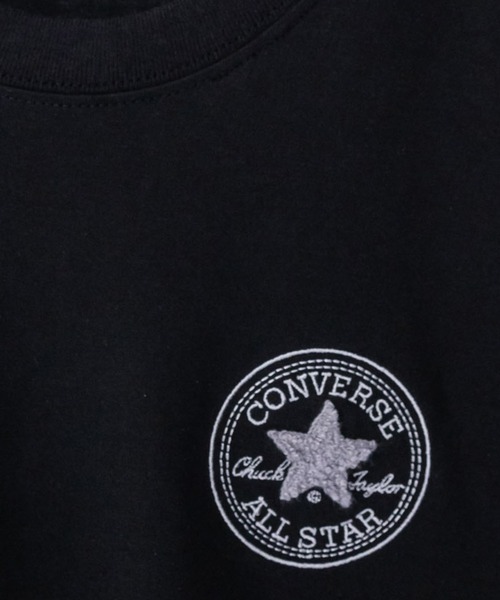 CONVERSE(コンバース)の「CONVERSE COOLMAX ワンポイント刺繍Tee(Tシャツ/カットソー・メンズ・グレー/ブラック/ネイビー/ホワイト・M/L/XL)」の14枚目の写真
