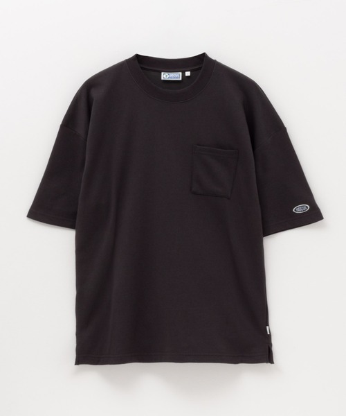 DISCUS（ディスカス）の「DISCUS-COOLMAX冷感Tシャツ（Tシャツ/カットソー・メンズ・ホワイト/グレー/ブラック/ブルーグリーン/チャコールグレー/ベージュ/ネイビー/ピンク・M/L/XL）」の4枚目の写真