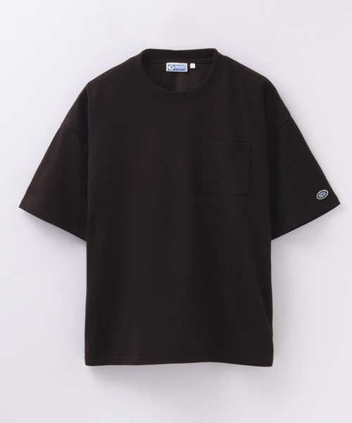 DISCUS（ディスカス）の「DISCUS-COOLMAX冷感Tシャツ（Tシャツ/カットソー・メンズ・ホワイト/グレー/ブラック/ブルーグリーン/チャコールグレー/ベージュ/ネイビー/ピンク・M/L/XL）」の3枚目の写真