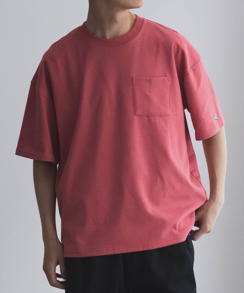 DISCUS（ディスカス）の「DISCUS-COOLMAX冷感Tシャツ（Tシャツ/カットソー・メンズ・ホワイト/グレー/ブラック/ブルーグリーン/チャコールグレー/ベージュ/ネイビー/ピンク・M/L/XL）」の16枚目の写真