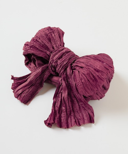 Honeys(ハニーズ)の「兵児帯のみ(浴衣)(浴衣・レディース・マスタード/ローズ系/ボルドー/ライトブラウン・F)」の4枚目の写真