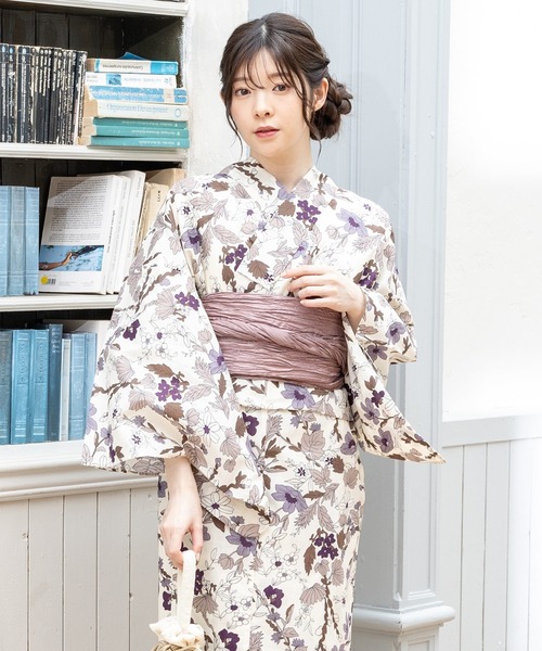 Honeys(ハニーズ)の「兵児帯のみ(浴衣)(浴衣・レディース・マスタード/ローズ系/ボルドー/ライトブラウン・F)」の11枚目の写真