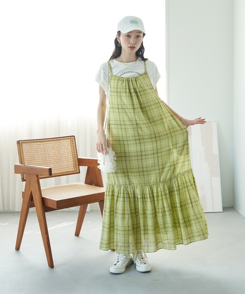 earth music&ecology(アースミュージックアンドエコロジー)の「チュールフリルミニショルダーバッグ(ショルダーバッグ・レディース・ブラック/アイボリー/ブルー・FREE)」の8枚目の写真