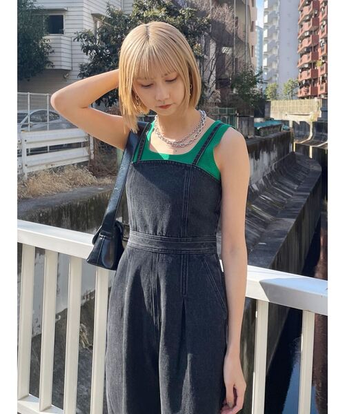 MURUA（ムルーア）の「ワイドチェーンネックレス（ネックレス・レディース・シルバー/ゴールド・FREE）」の14枚目の写真