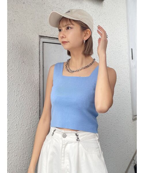 MURUA（ムルーア）の「ワイドチェーンネックレス（ネックレス・レディース・シルバー/ゴールド・FREE）」の16枚目の写真