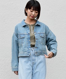 【DENIM DELIGHT DAYS】12.5オンスデニムショートトラッカージャケット