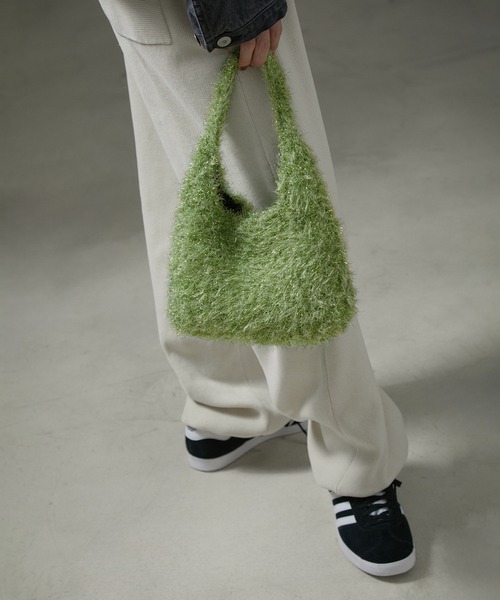 【セール】ラメワンハンドルミニバッグ（ハンドバッグ）｜SALON adam et rope'（サロン アダム エ ロペ）