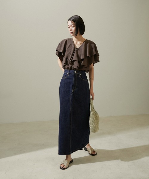 SALON adam et rope'（サロン アダム エ ロペ）の「ラメワンハンドルミニバッグ（ハンドバッグ・レディース・シルバー/ライトグリーン/ゴールド・FREE）」の16枚目の写真