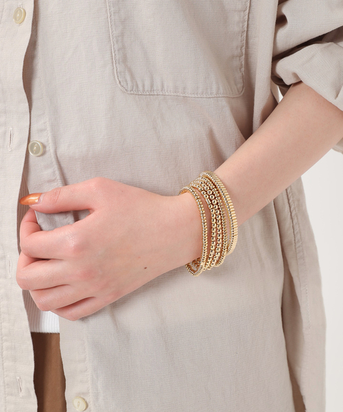 【ROXANNE ASSOULIN】定価3.6万円 ゴールドトーンブレス 3点 セール】【ROXANNE ASSOULIN/ロクサンヌ・アズリン】ball