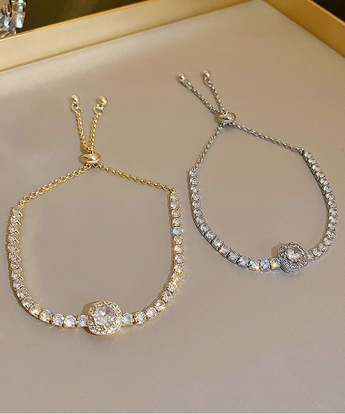 ☆関税/送料込み☆【ELEGATTO】ヴォヤージュ ブレスレット チェーンブレスレット プレートブレスレット ステンレス 18cm