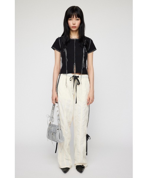 LAGUA GEM(ラグアジェム)の「THREAD DROOP トップス(Tシャツ/カットソー・レディース・ブラック/ネイビー/グレー/ブラウン・FREE)」の22枚目の写真