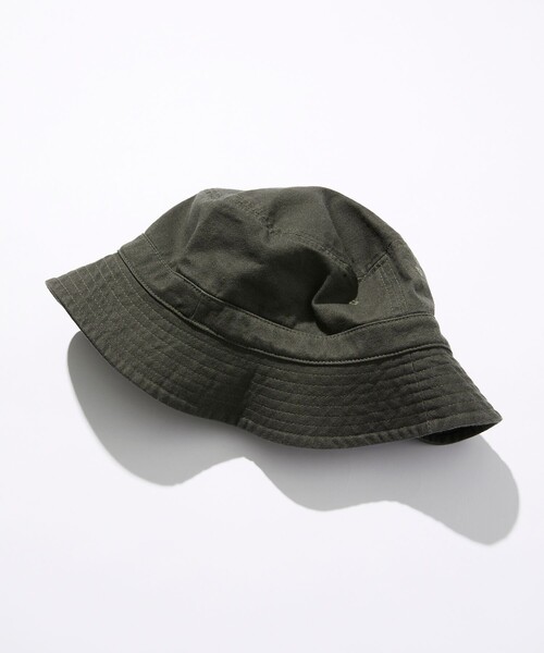 CAHLUMN/カウラム Cotton Twill Bucket Hat “C”/コットンツイル