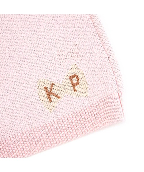 KP(ケーピー)の「うさぎ&ネコニットベスト(90~150)(ニット/セーター・キッズ・オフホワイト/ピンク・90cm/100cm/110cm/120cm/130cm/140cm/150cm)」の12枚目の写真