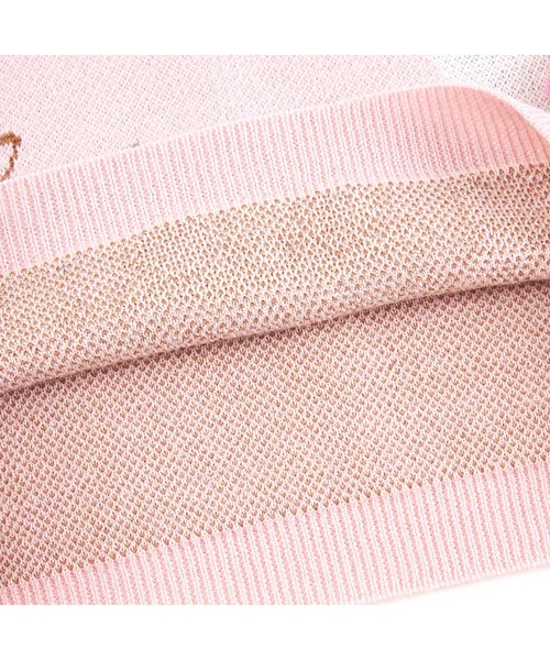 KP(ケーピー)の「うさぎ&ネコニットベスト(90~150)(ニット/セーター・キッズ・オフホワイト/ピンク・90cm/100cm/110cm/120cm/130cm/140cm/150cm)」の13枚目の写真