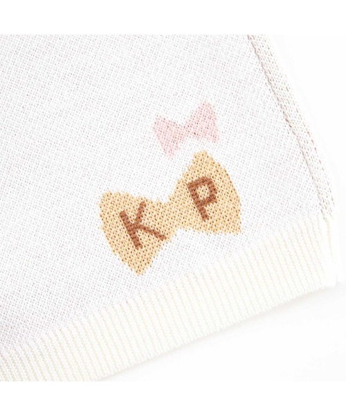 KP(ケーピー)の「うさぎ&ネコニットベスト(90~150)(ニット/セーター・キッズ・オフホワイト/ピンク・90cm/100cm/110cm/120cm/130cm/140cm/150cm)」の9枚目の写真