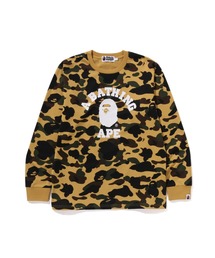 A BATHING APE（アベイシングエイプ）の「1ST CAMO COLLEGE LS TEE（Tシャツ/カットソー・メンズ）」