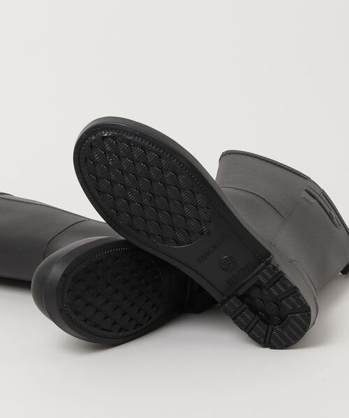 【セール】ストリートファッション Chikashitsu + OaKS チカシツプラスオークス middle rain boots ミドルブーツ レインブーツ 長靴 ヒールブーツ 靴 韓国ファッション 韓国ストリート（レインシューズ）｜Chikashitsu +（チカシツプラス）