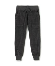 コットンコーデュロイ 裾リブパンツ WWWA1677