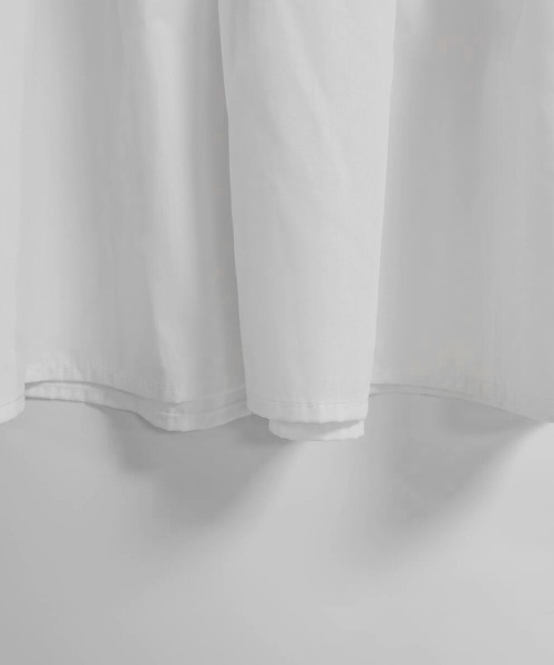 Doux Belle(ドゥーベル)の「コットンチュニックトップス(Tシャツ/カットソー・レディース・ブラック/ホワイト・MEDIUM/LARGE/X-LARGE)」の4枚目の写真