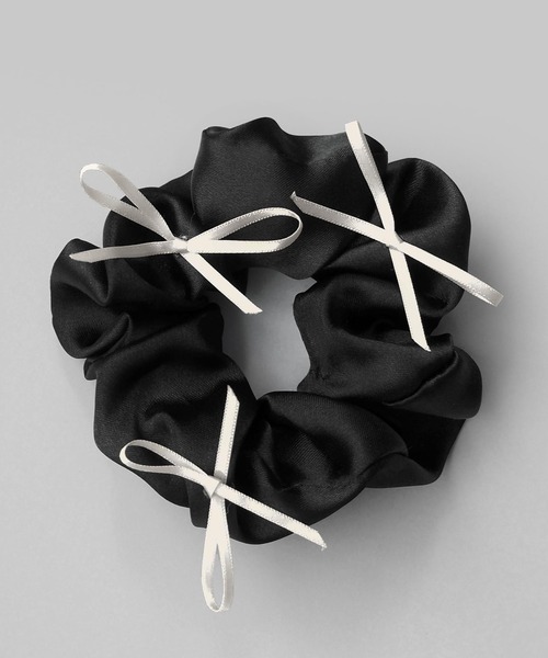 minia(ミニア)の「メニーリボンシュシュ(シュシュ・レディース・シルバー/ブラック・FREE)」の13枚目の写真