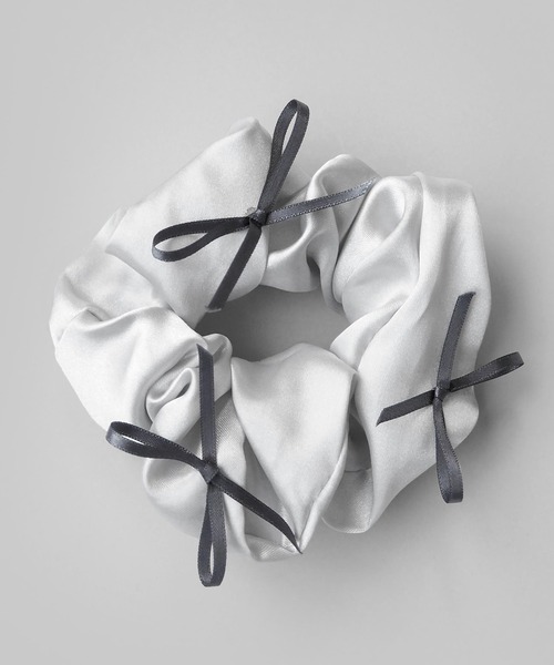 minia(ミニア)の「メニーリボンシュシュ(シュシュ・レディース・シルバー/ブラック・FREE)」の14枚目の写真