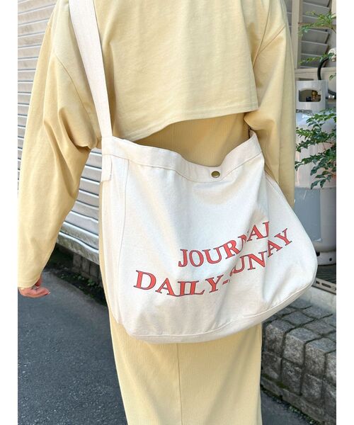 Ungrid（アングリッド）の「キャンバスロゴショルダーバッグ（ショルダーバッグ・レディース・レッド/ブルー・FREE）」の17枚目の写真