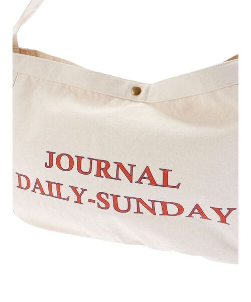 Ungrid（アングリッド）の「キャンバスロゴショルダーバッグ（ショルダーバッグ・レディース・レッド/ブルー・FREE）」の5枚目の写真