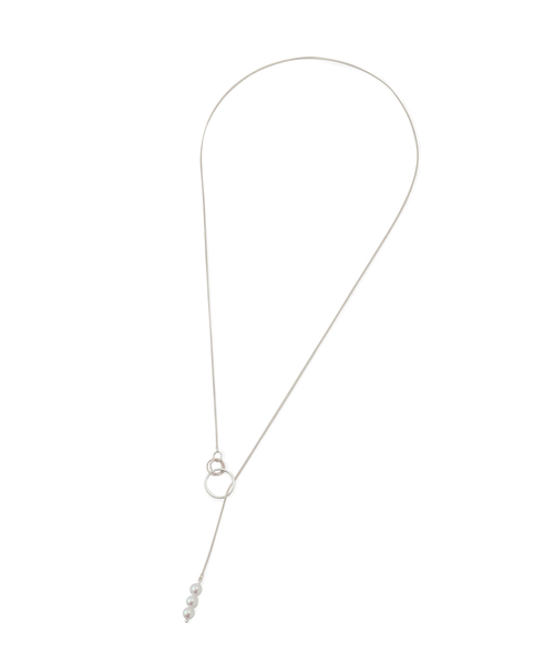 ROPE' PICNIC(ロペピクニック)の「パールライントップラリエットネックレス(ネックレス・レディース・ゴールド/シルバー・FREE)」の6枚目の写真