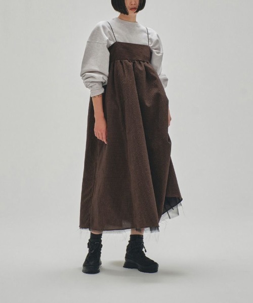 ワンピース todayful Washer Camisole Dress TODAYFUL Washer Camisole Dress ワッシャーキャミソールドレス/12420310