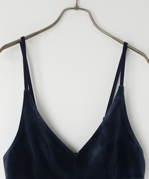 yuw（ユウ）の「ベロアビスチェ　140061（ベスト・レディース・ネイビー/ブラック・FREE）」の18枚目の写真