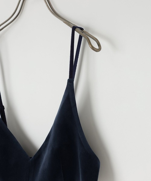 yuw（ユウ）の「ベロアビスチェ　140061（ベスト・レディース・ネイビー/ブラック・FREE）」の19枚目の写真
