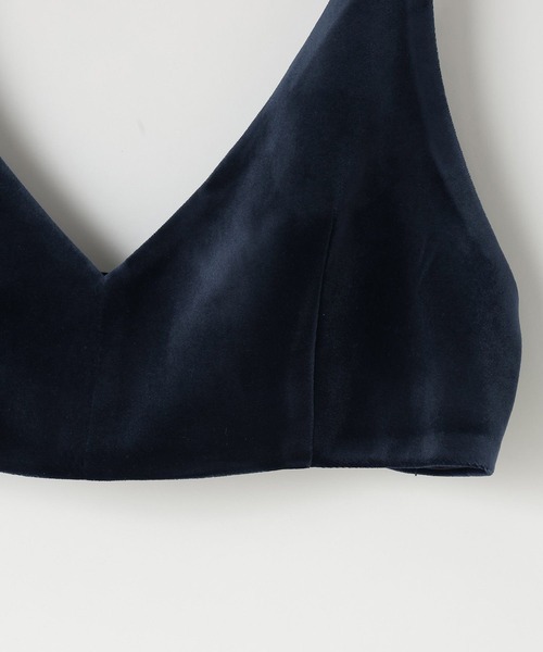 yuw（ユウ）の「ベロアビスチェ　140061（ベスト・レディース・ネイビー/ブラック・FREE）」の20枚目の写真