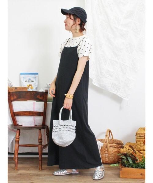 Samansa Mos2(サマンサ モスモス)の「◎ボレロ付キャミワンピース(ワンピース・レディース・ブラック/グリーン/ネイビー・F)」の17枚目の写真