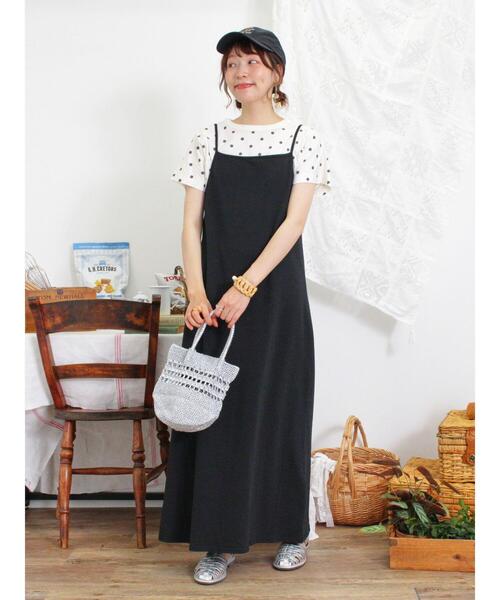 Samansa Mos2(サマンサ モスモス)の「◎ボレロ付キャミワンピース(ワンピース・レディース・ブラック/グリーン/ネイビー・F)」の19枚目の写真