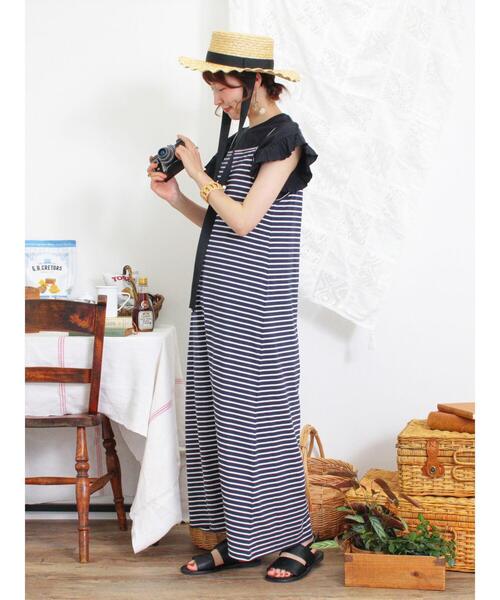 Samansa Mos2(サマンサ モスモス)の「◎ボレロ付キャミワンピース(ワンピース・レディース・ブラック/グリーン/ネイビー・F)」の21枚目の写真