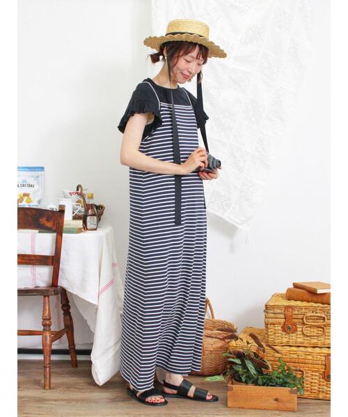 Samansa Mos2（サマンサ モスモス）の「◎ボレロ付キャミワンピース