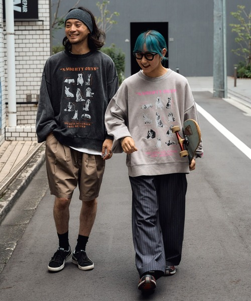 トレーナー スウェット 「SOUNDS GOOOOD」プリント刺繍ヴィンテージスウェット レディース メンズ SOUNDSGOOOOD（サウンズグッド）の「【SOUNDS GOOOOD / サウンズ
