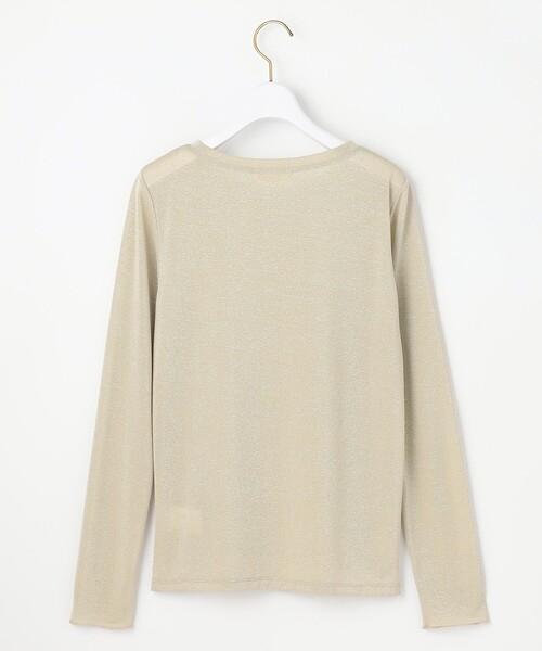 ANY SIS（エニィスィス）の「【洗える】シアーラメ インナー（Tシャツ/カットソー・レディース・ゴールド系/シルバー系・2）」の12枚目の写真