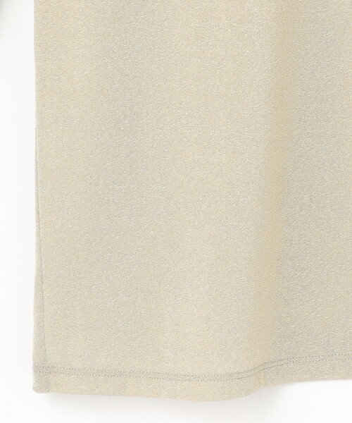 ANY SIS（エニィスィス）の「【洗える】シアーラメ インナー（Tシャツ/カットソー・レディース・ゴールド系/シルバー系・2）」の15枚目の写真