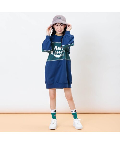 algy（アルジー）の「シャギーバケハ（ハット・キッズ・ブラウン/アイボリー・MEDIUM/SMALL）」の3枚目の写真