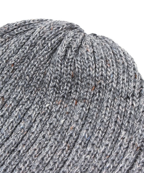 Nine Tailor（ナインテイラー）の「【Nine Tailor】ナインテーラーnep watch（ニットキャップ/ビーニー・メンズ・グレー系その他/オレンジ系その他・FREE）」の4枚目の写真